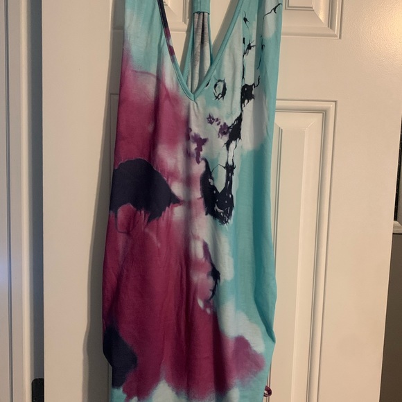 Kimono Tie-Dye Beach Cover Up: Women's Bikini Cardigan